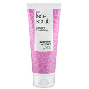 Face Scrub til mat hud - fjerner døde hudceller med B12 â Face Scrub til mat hud der mangler glød. Indeholder B12 vitamin, glykolsyre og abrikoskerner som eksfolierer og fornyer huden. - 1 stk.